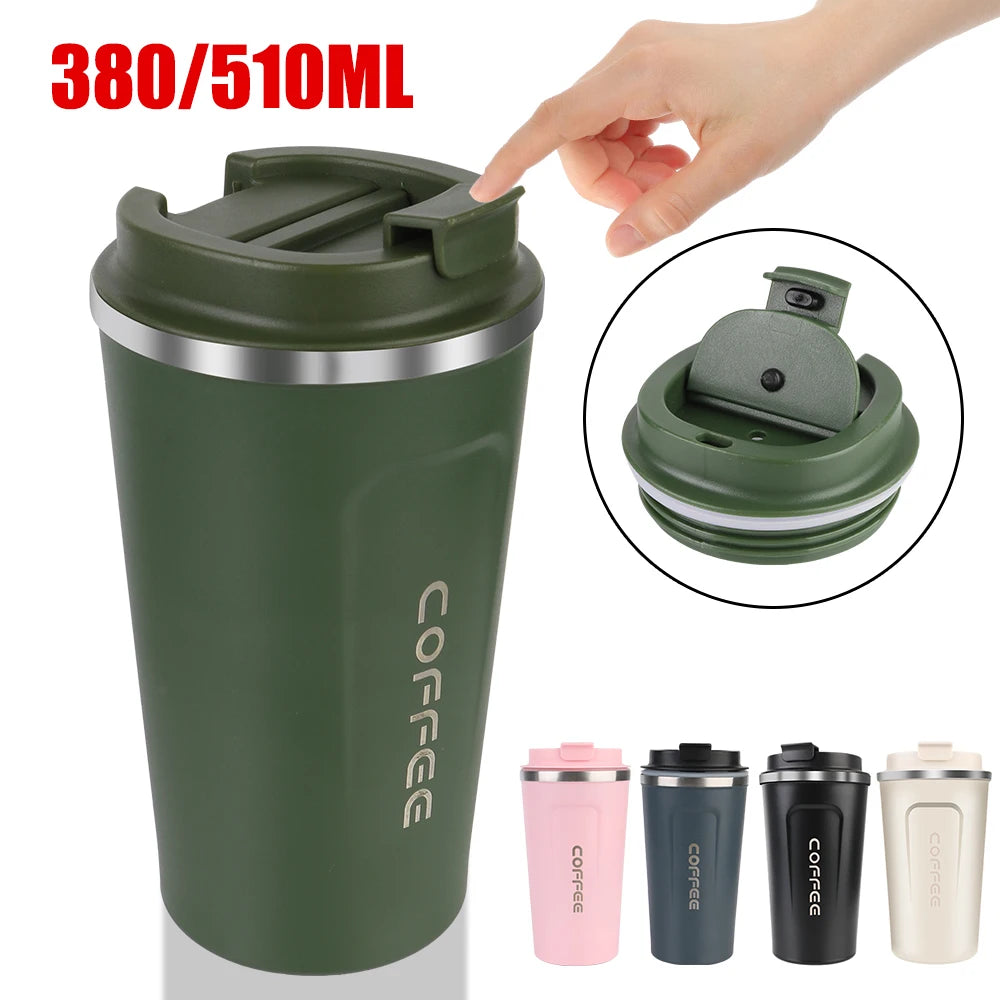 Travel Thermo Cup 380/510ML Coffee Mug