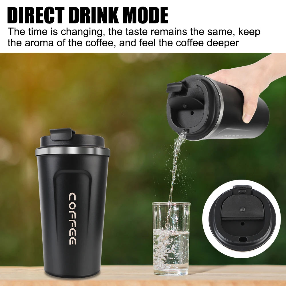 Travel Thermo Cup 380/510ML Coffee Mug