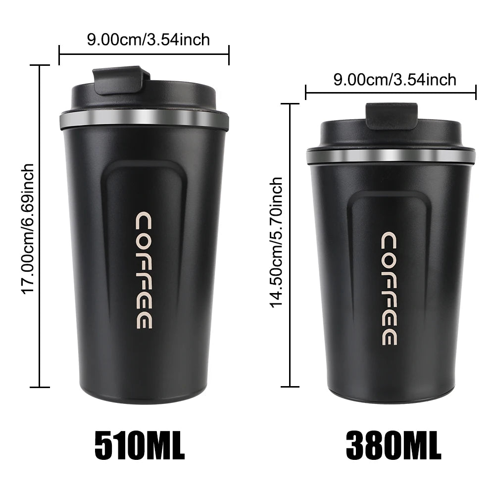 Travel Thermo Cup 380/510ML Coffee Mug