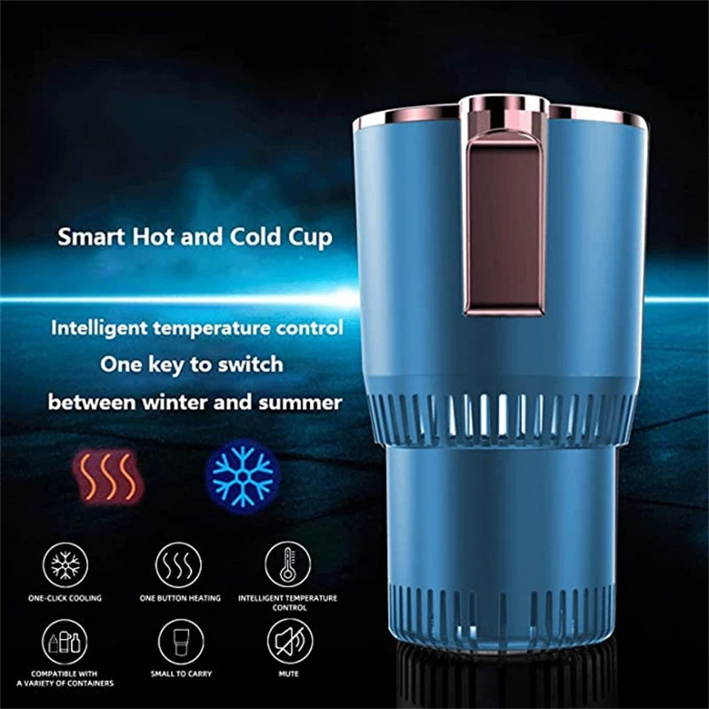 Smart Cooling & Heating Car Cup for Beverage Car Accessory